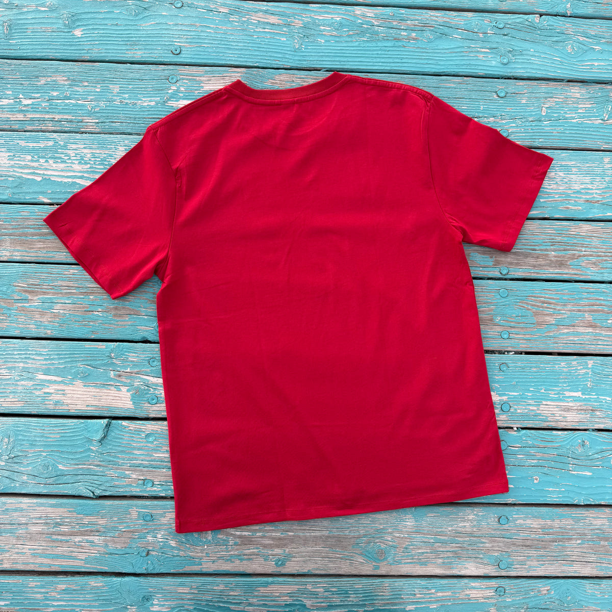 T-Shirt Rot: unbedruckt