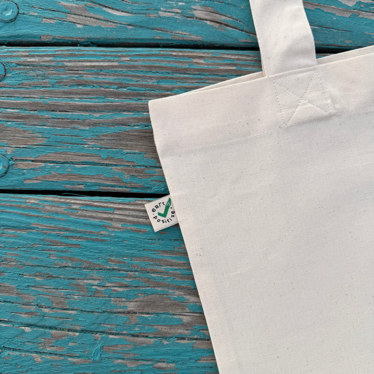 Tasche natur: mit Aufdruck
