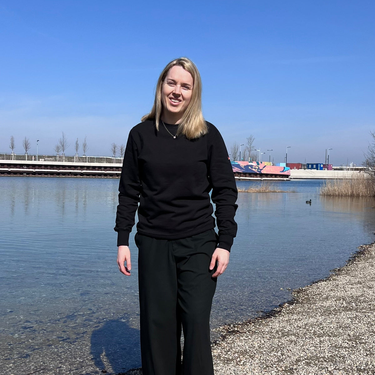 Sweater Schwarz: unbedruckt
