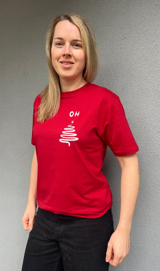 Festliches T-Shirt: Oh Tannenbaum