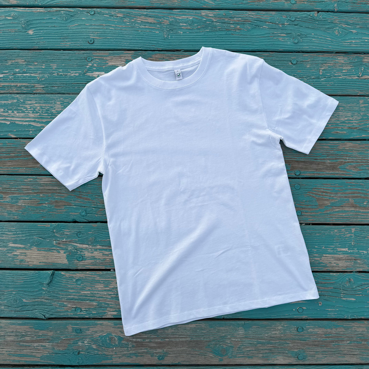 T-Shirt Weiß: unbedruckt