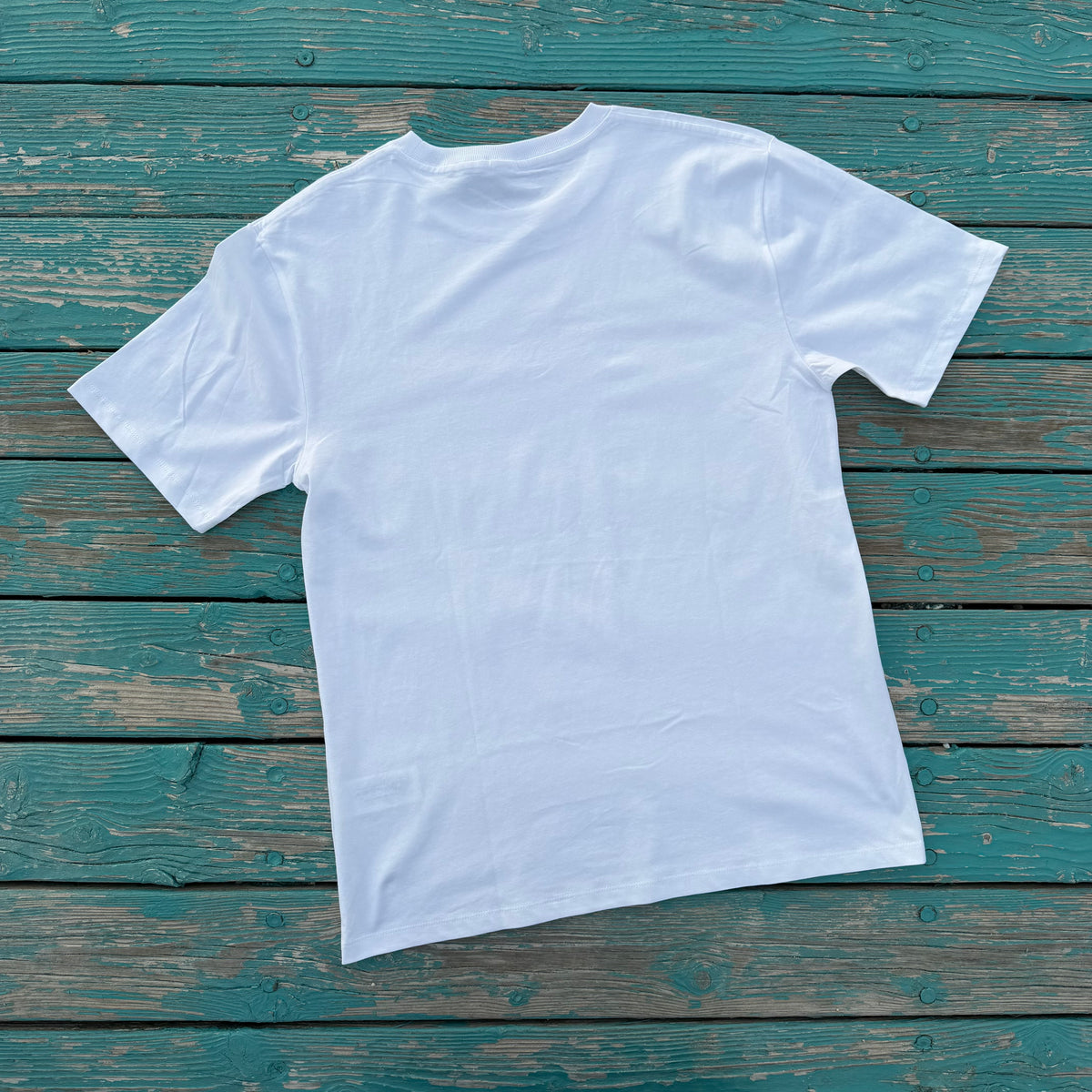 T-Shirt Weiß: unbedruckt