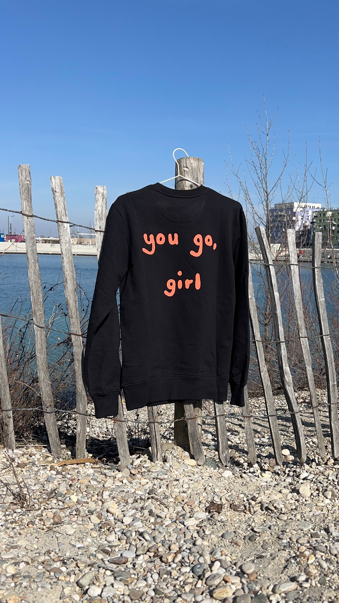 Motivational Sweater: you go, girl